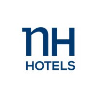 Nh hotels logo on a white background.